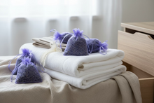 Load image into Gallery viewer, Dried Lavender Sachet 6-Pack | Natural Drawer & Closet Freshener